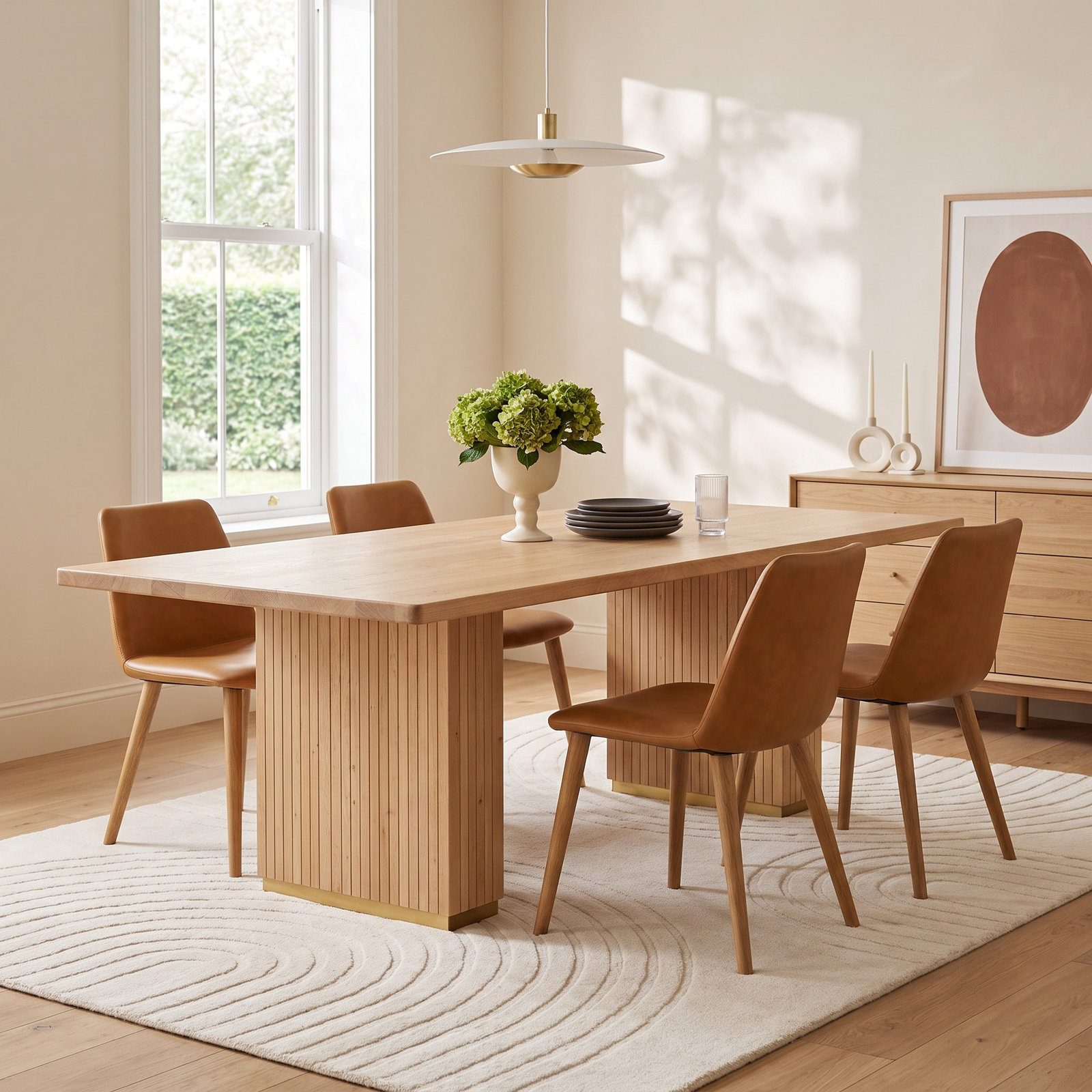 Scribe Dining Table, Ash
