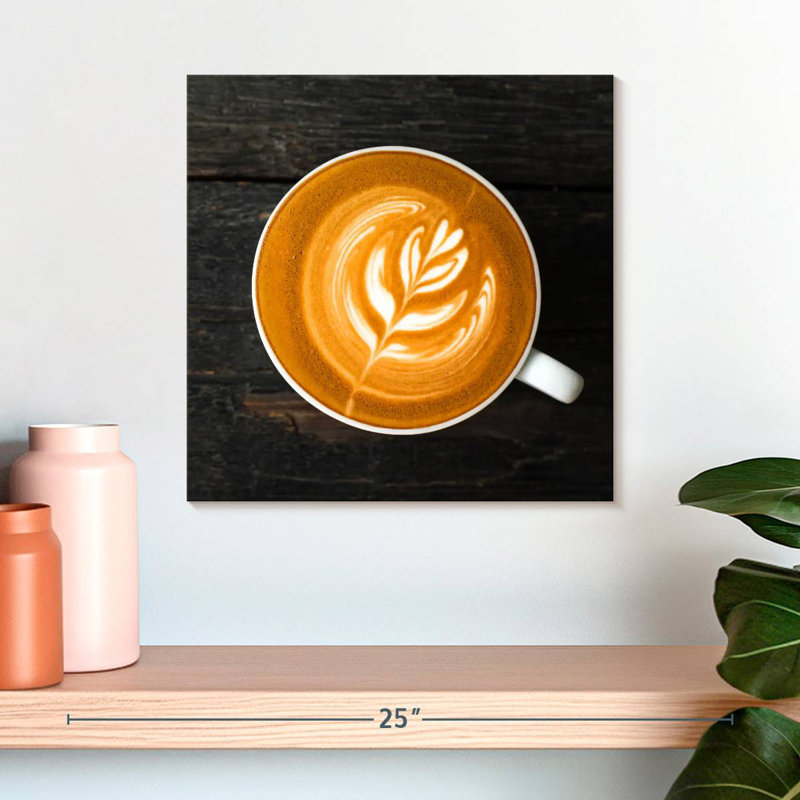 Café au lait chaud Yarlin, H 16 po x l 16 po