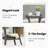 Simle 7-Piece Outdoor Seating Group PE Wicker Swivel Glider Chair With Cushions And Side Table-110925342-110925339