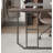 Italian Minimalist Solid Wood Computer Desk with Smoked Wood Veneer-110112701