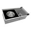 Ruvati 33-inch Workstation Dual Tier Nova Double Bowl Low Divide Undermount Stainless Steel Kitchen Sink