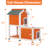 Fadhel Outdoor Cat House