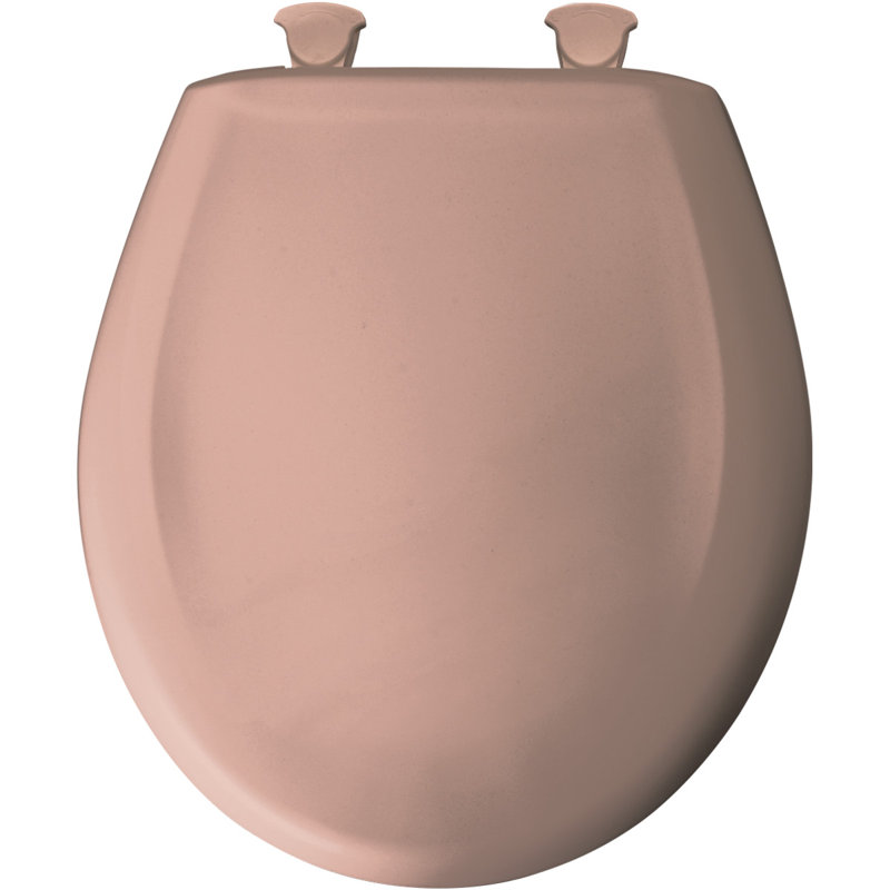 Siège de toilette rond, Rose sauvage