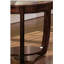 Table de bout cerisier foncé 1 pièce