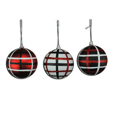Ensemble d'ornement boule 3 pièces