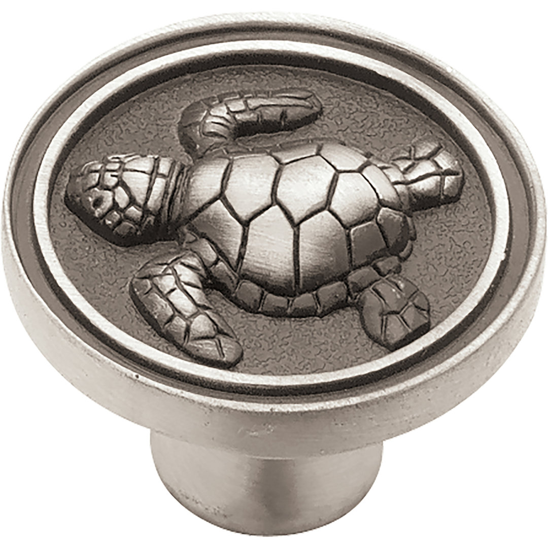 Seaside Cottage 1 7/16" Diameter Round Knob (Set of 5) Franklin Brass 