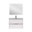 Suki 800mm Wall Hung Single Bathroom Vanity Unit-73822598-73822597