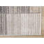 Tapis intérieur rayé à motif géométrique vieilli 5 pi x 8 pi (5 pi 3 po x 7 pi 7 po), gris et noir, contemporain et moderne - salon, chambre à coucher, salle à manger et cuisine-133390762
