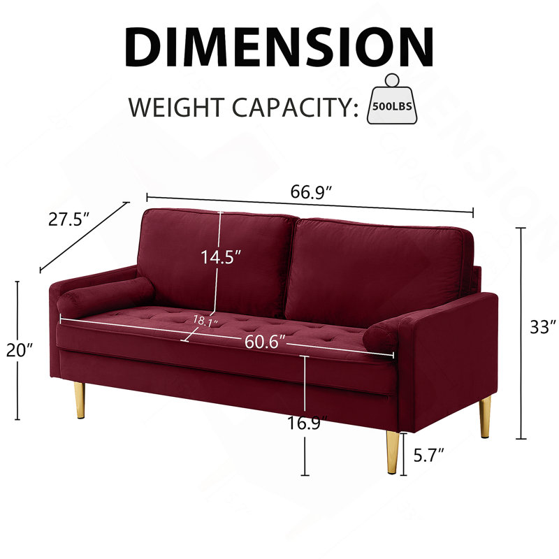 Luxueux canapé en velours avec mousse haute densité et structure en bois de pin durable, parfait pour le confort et le style dans n'importe quel salon