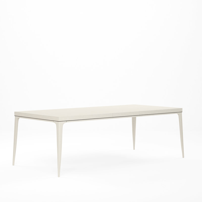 Blanc Extendable Solid Wood Dining Table