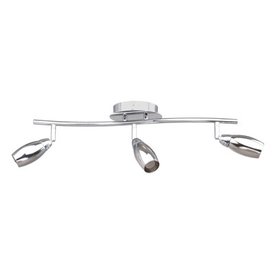 Ensemble de rail d’éclairage 3 lumières Tameka
