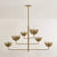Troy Lighting August Chandelier in Patina Brass-170525296-170525298