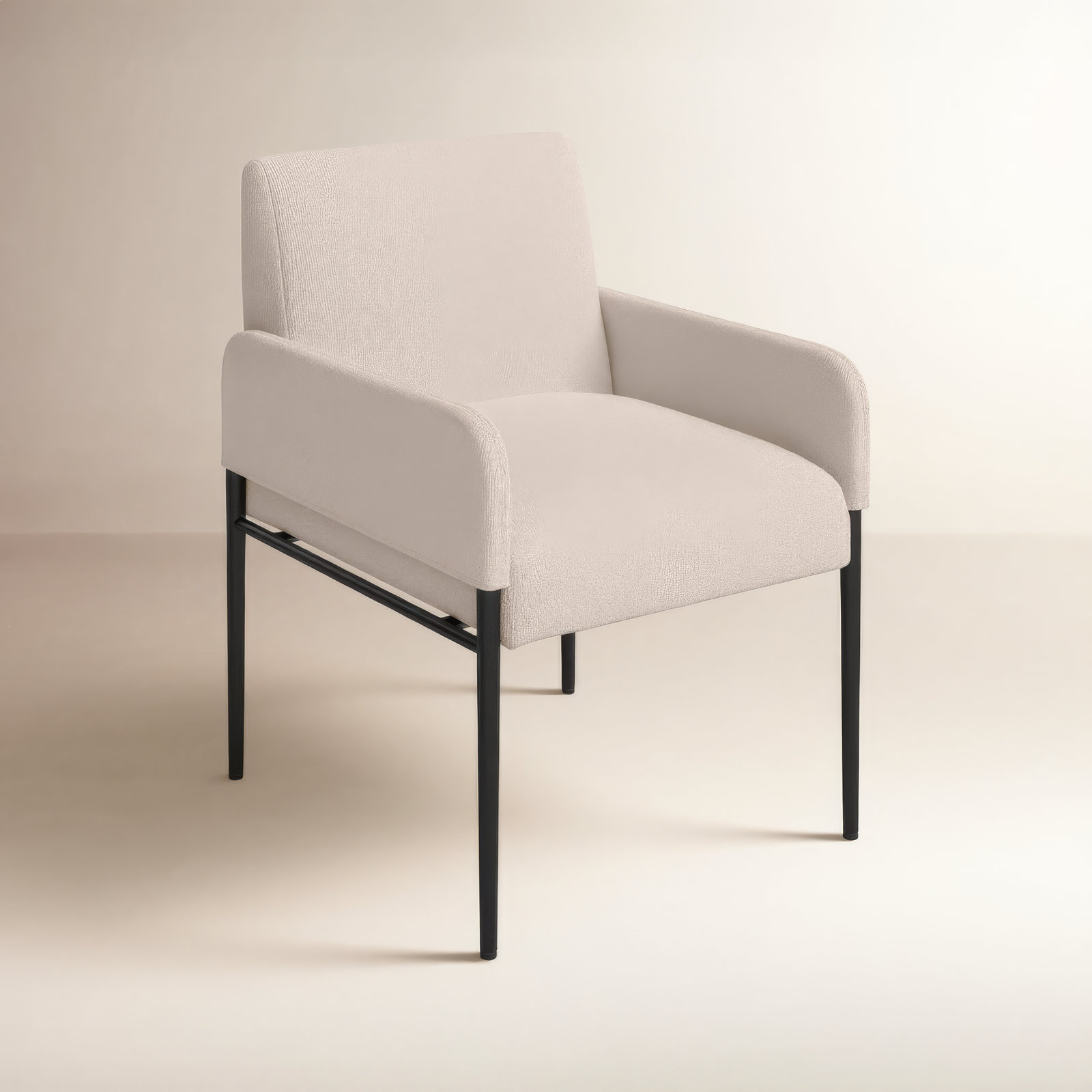 Lucinda Boucle Dining Armchair