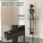 Bathroom Faucet Set With Round Handheld Shower-120233236