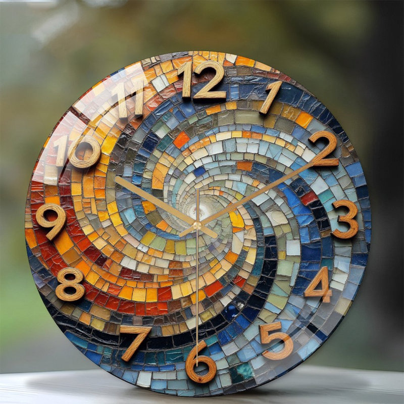 Horloge murale Spiral