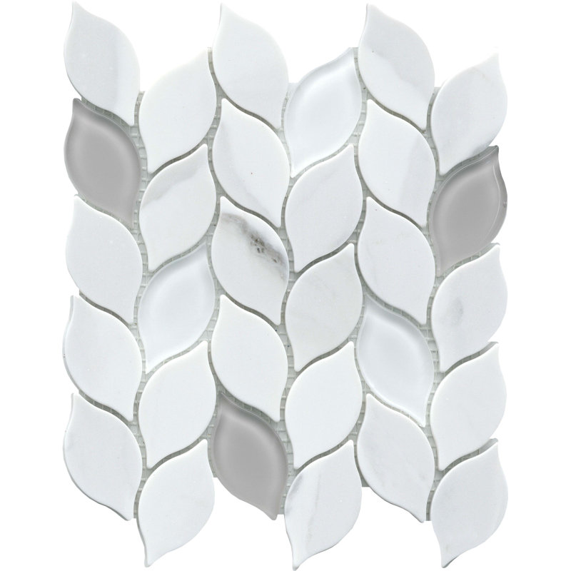 LAmour™ 10" x 12" Glass Novelty Mosaic Tile