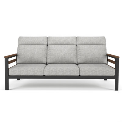 Townsend Metal Outdoor Sofa With Sunbrella Cushion