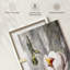 Colibri au-dessus d'une fleur - impression sur toile tendue-1041206444