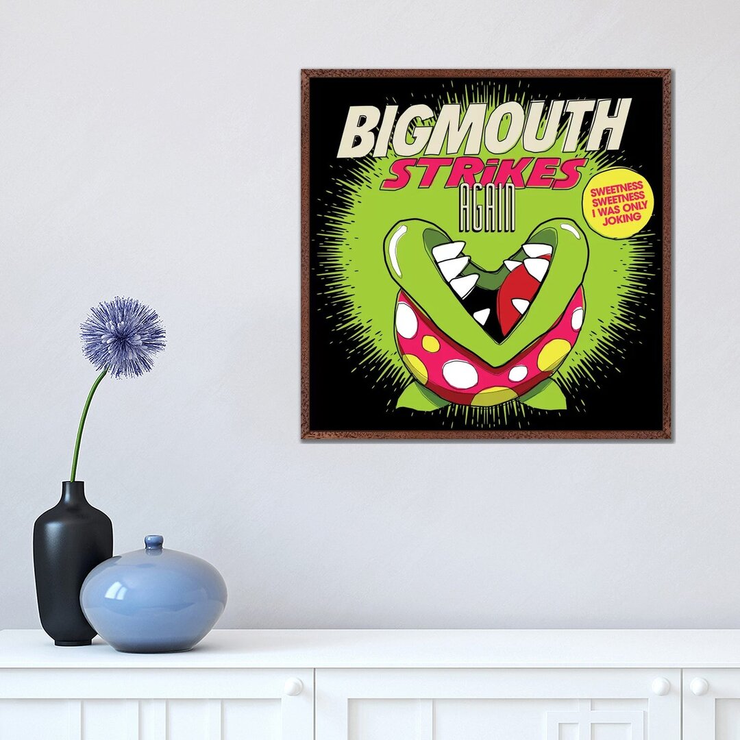 8-Bit Smiths Project - Bigmouth Strikes Again-Canvas