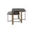 Coffee Table Glass Top Nesting Coffee Table
