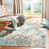 Blue/Gray/Ivory