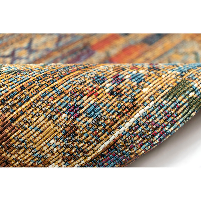 Lakedia Synthetic Non-Skid Kitchen Mat, Gold, Rectangle 2'5" x 3'11"
