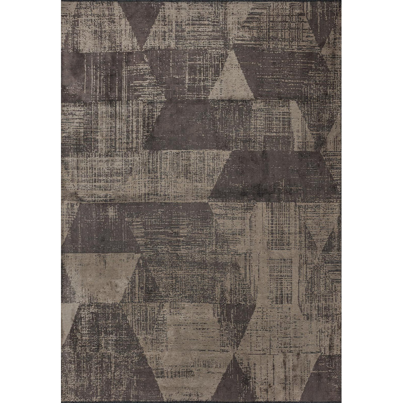Triangles modernistes abstraits, Rectangle 9 pi 10 po x 14 pi