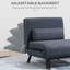 Kendall 75cm Upholstered Convertible Sofa-48367970