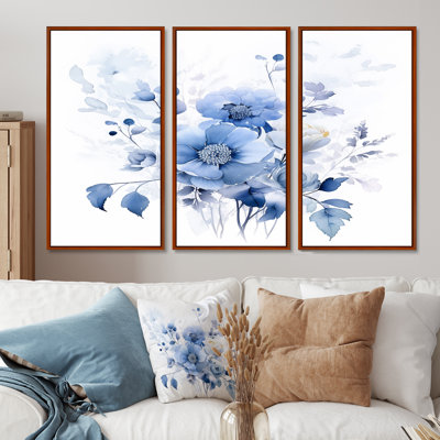 Fairley - ensemble d'art mural pivoine