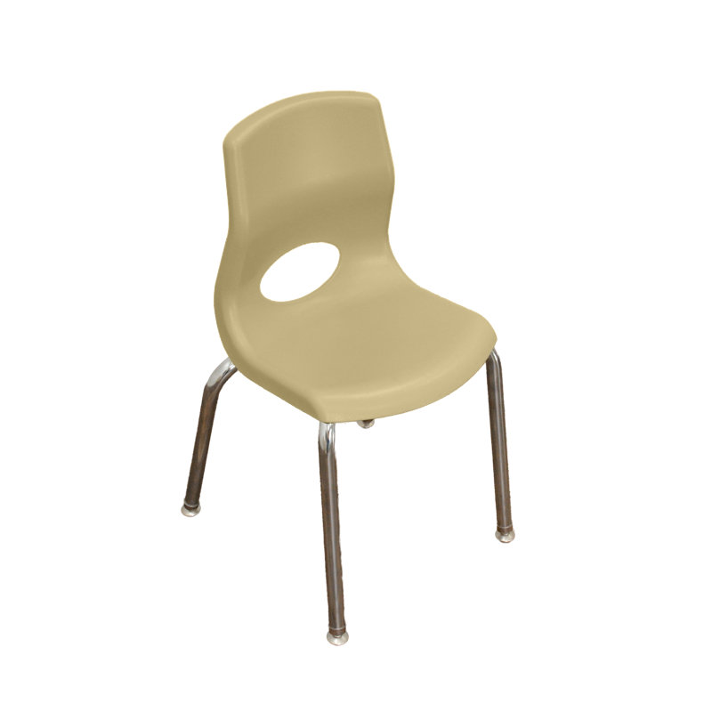 Chaise 14 po MyPosture Plus - 4 pièces, Brun clair, 14", 4