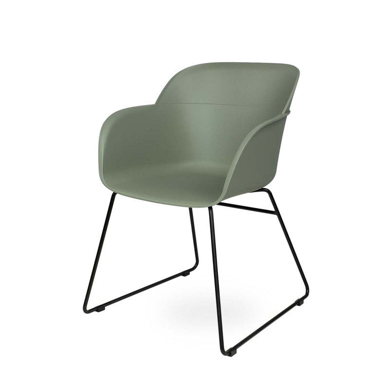 Adonay 45cm H Armchair, Cement Grey