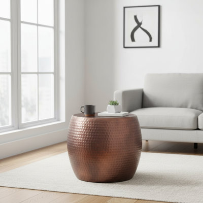 Table d'appoint N19,5x16 po D25