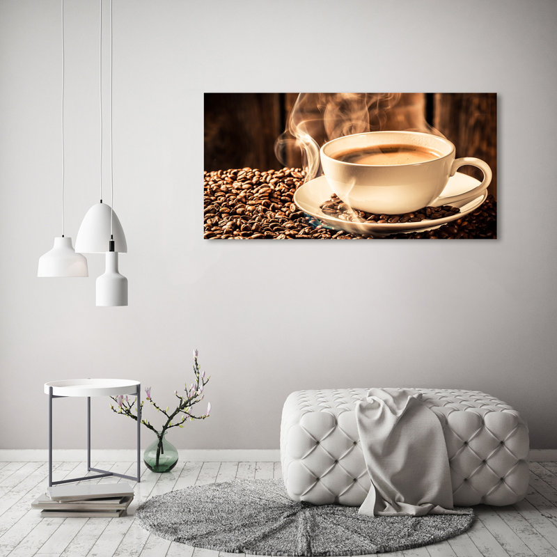 Aromatic Coffee - Wrapped Canvas Print