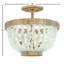 Dune Glass Semi Flush Mount