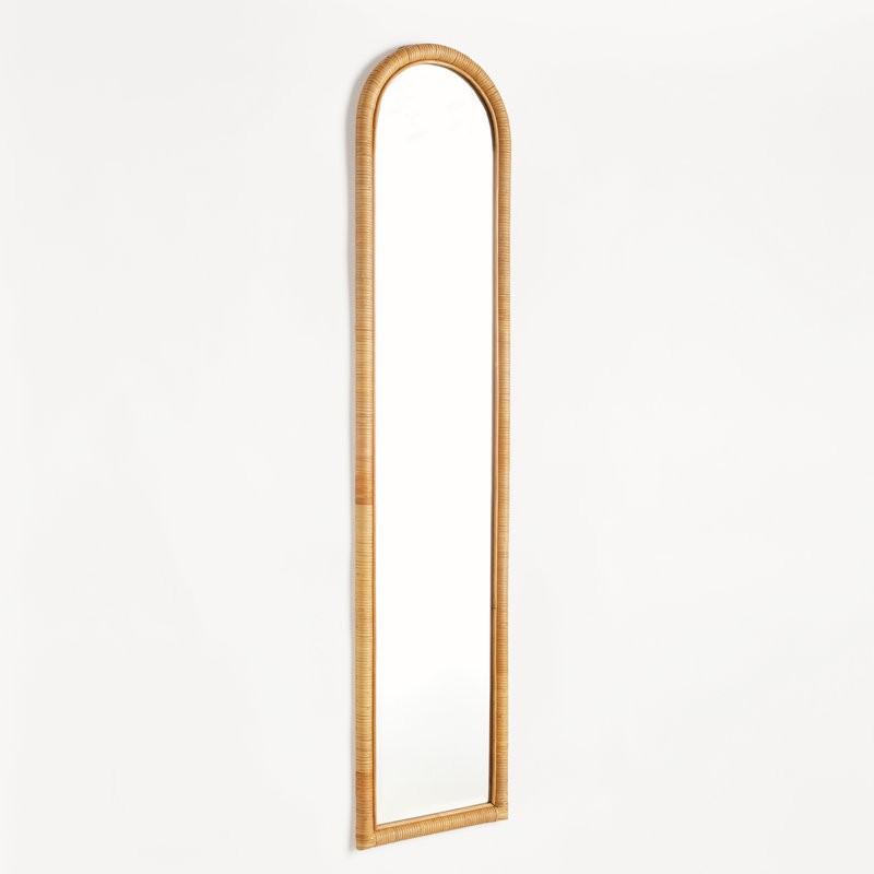 Miroir de plancher Decara Arcade, 60,75 po x 13,75 po