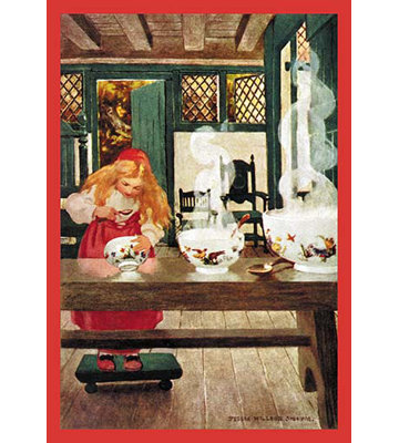 " Goldilocks " by Jessie Willcox Smith