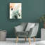 «Moss and Peach I» par Victoria Barnes - peinture sur toile tendue-1556218360