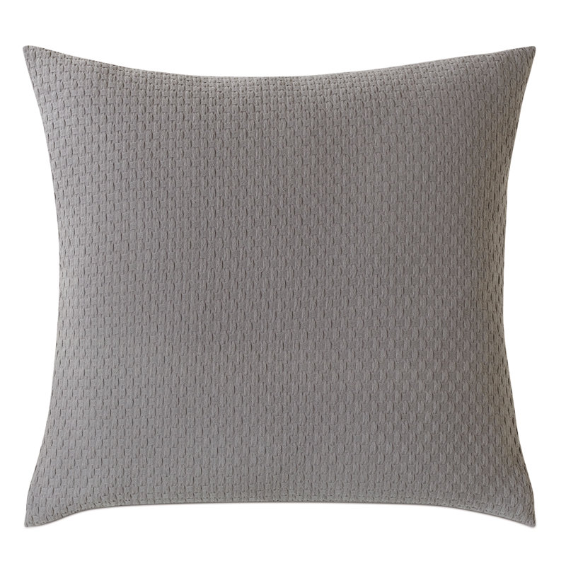 Tegan Matelasse Sham, Dove, Euro 