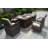 Betzaira 6 - Person Wicker Patio Dining Set with Rectangular Table , Cushions Included