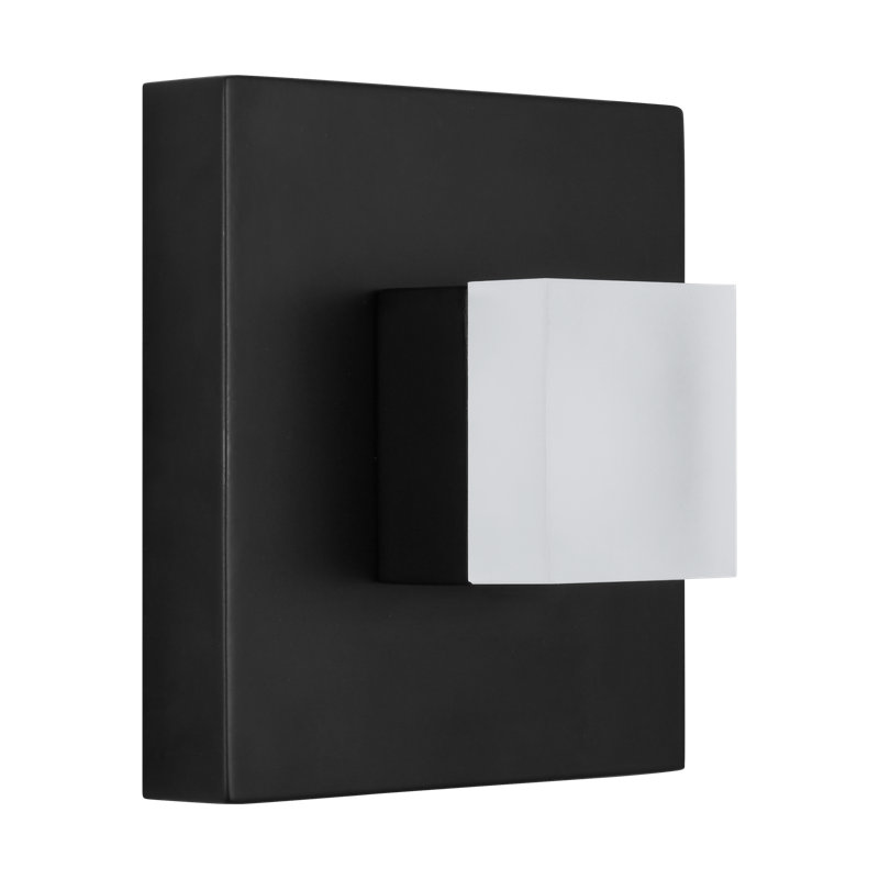 Brander Small Sconce, Midnight Black