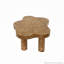 Table basse de 40 pouces en forme de nuage avec 4 pieds ronds, convenant aux salons-129593849
