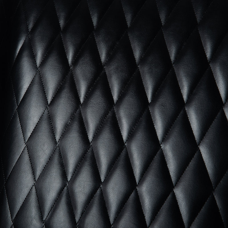 Rivah Upholstered Wingback Chair, 1, Black Faux Leather