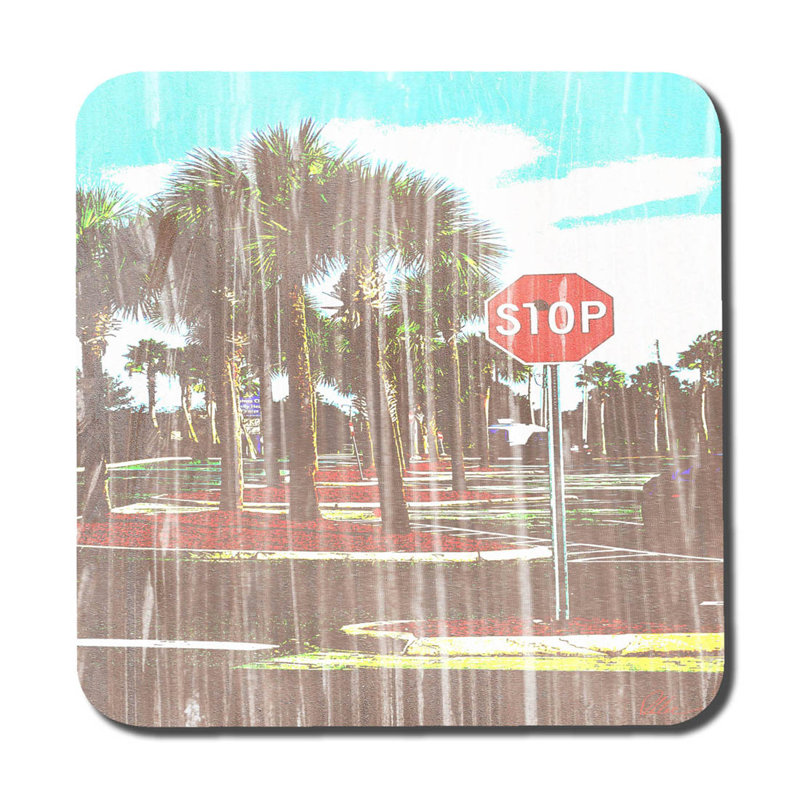 Square 6 Piece Coaster Set
