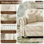 Canapé Chesterfield 63 po en velours-723067179