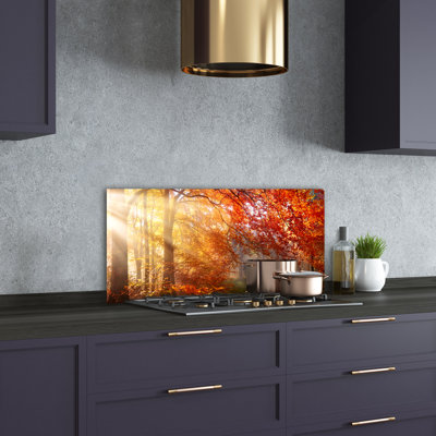 Galette 50cm W x 100cm L Glass Peel and Stick Panel