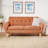 Mirsade 67.25" Flared Arm Loveseat, Loveseat, Modern Sofa, Accent Sofa-596917151