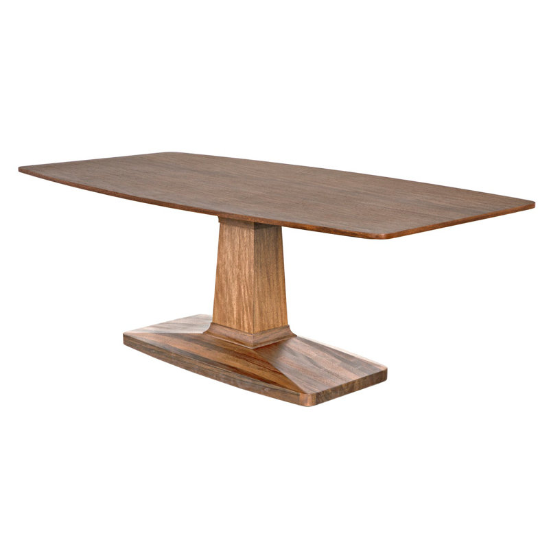 Travis Walnut Dining Table, Dark  Walnut