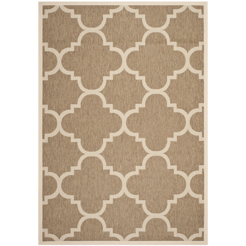 Joyner Brown Indoor/Outdoor Rug, Rectangle 201 x 290 cm