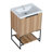23.63'' Single Bathroom Vanity with Resin Top-2117036656