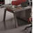 Modern Industrial Office Desk with Privacy Screen and Integrated Storage Cabinet-130372930